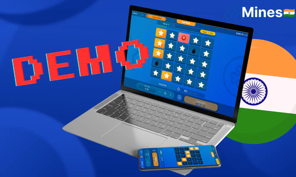 Mines Game in Demo Mode